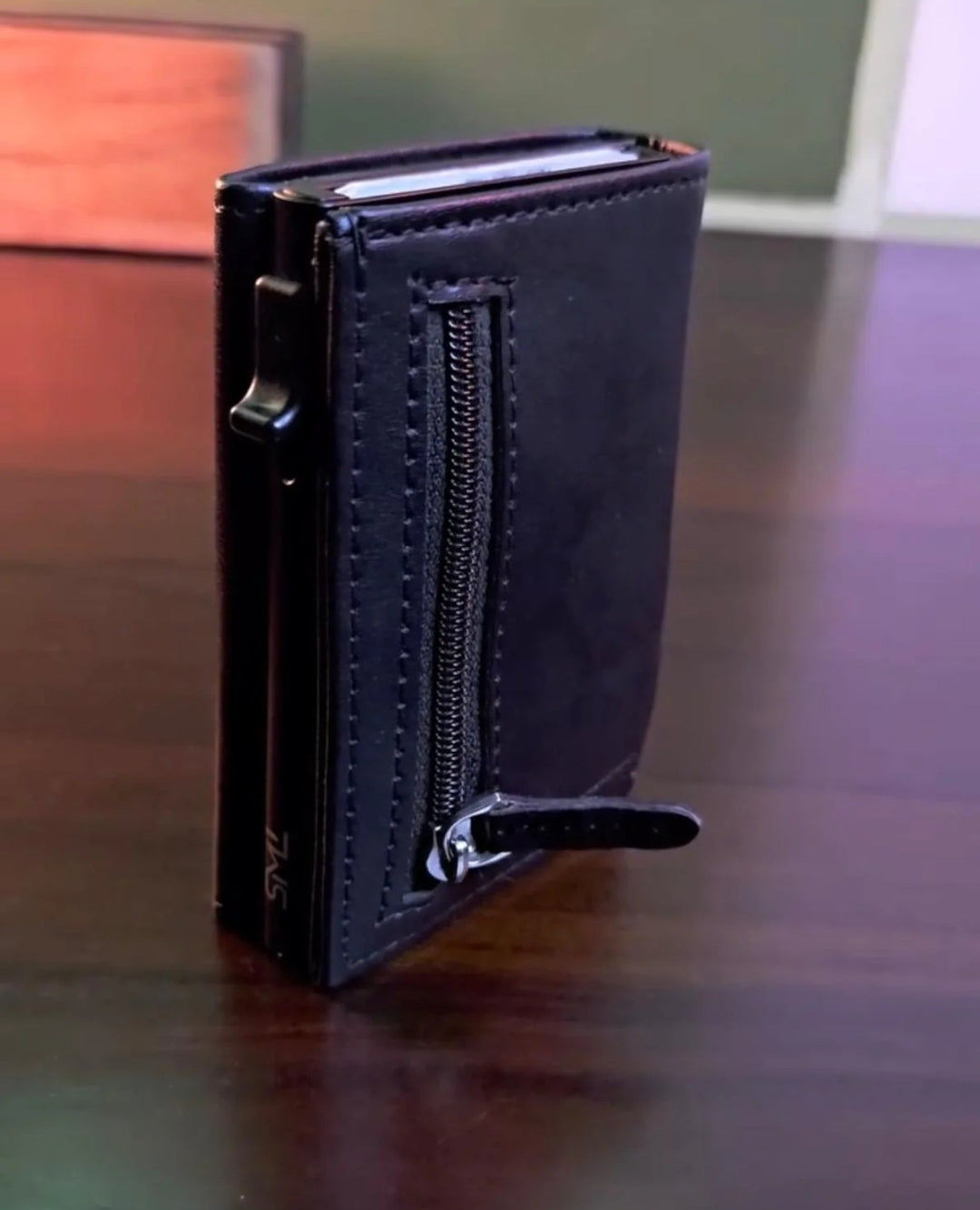 Genuine Leather Wallet for Men: Slim RFID Smart Minimalist Wallet | Credit Card Holder for Front Pocket wallet with Money Clip Full Grain - Gift for Husband Father on Birthday Anniversary